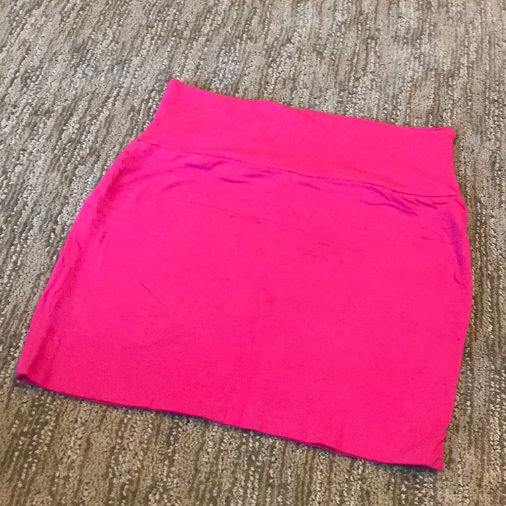 Pink body con skirt